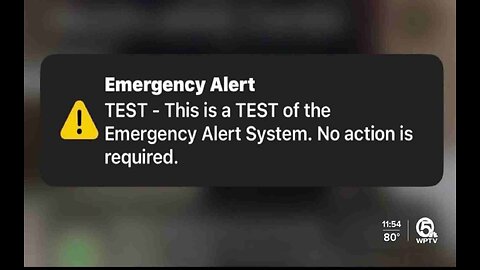 Florida Emergency Alert Test Sent at 445 AM Draws Angry Response From DeSantis
