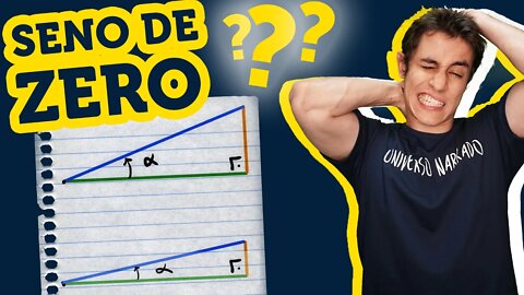 Quanto vale o SENO de zero? | Matemática: TRIGONOMETRIA