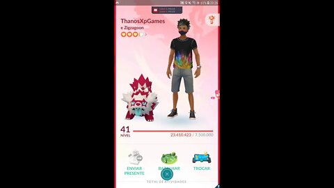 Veja a minha live de Pokémon GO