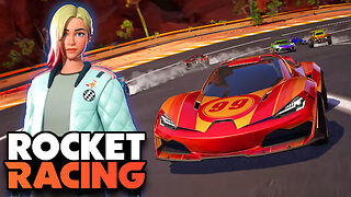 🔴 LIVE FORTNITE ROCKET RACING RANKED 🚀 UNLOCKING NEW JACKIE SKIN 🏎️ EXPLORING LEGO FORTNITE 🧱