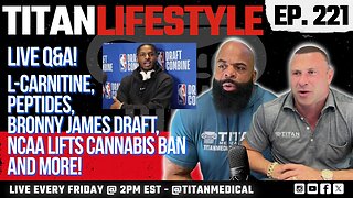 Titan Lifestyle - Live Q&A! | Bronny James | NCAA Lifts Ban on Cannabis | NIL in FL High Schools