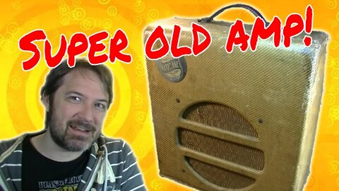 The OLDEST Piece of Tube Guitar Amp History I've Ever Restored!