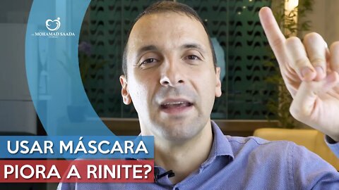 Tem alergia cuidado ⚠️ com a máscara. Sua Rinite ou Obstrução Nasal Piorou com a Máscara?