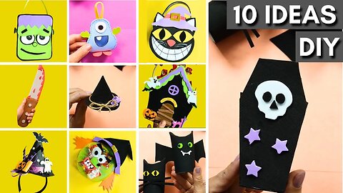 DIY - Get Ready for Halloween: 10 Amazing Home-Made Decoration Ideas!