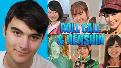 Super Sentai Girl Henshin and Roll Call Reaction