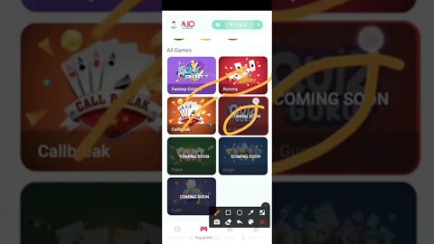 Aio Games App | Download & Get Rs.200 | New Fantasy App | Aio Games Referral Code | Details & Re 💯🔥🔥