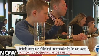 Detroit honored for dining by National Geographic