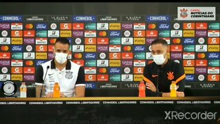 Vítor Pereira em entrevista pós jogo se diz impressionado com a Fiel!