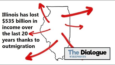 $535 billion out, $25 billion lost over last 20 years: The impact of Illinois’ lost taxpayers.