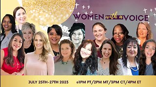 Women with a Voice July 25, 2023