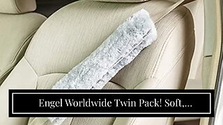 Engel Worldwide Twin Pack! Soft, Comfortable Universal Fitting Genuine Merino Sheepskin Seat Be...