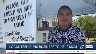 Kern's Kindness: Bakersfield teen runs business to help mom