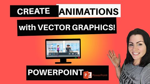 Animated Video in PowerPoint using Vector Graphics