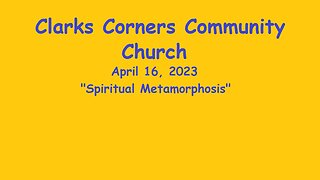 04/16/2023 Spiritual Metamorphosis
