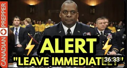 ⚡ALERT! "LEAVE WHILE YOU CAN"- CANADA WARNS, NUCLEAR DIRTY BOMB, RUSSIAS EMERGENCY CALL WITH USA