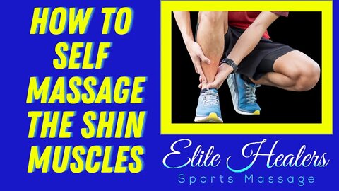 Foam rolling the shins | Shin Massaging | Stop Shin Splints | Anterior Tibialis | Sports Massage NYC