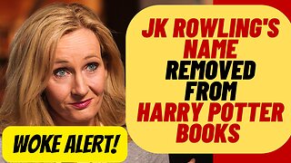 Activist Removes JK Rowlings Name From Harry Potter Books