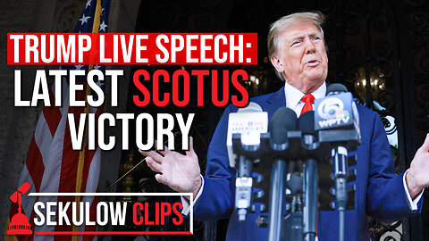 TRUMP LIVE SPEECH: Latest SCOTUS Victory Legal Analysis