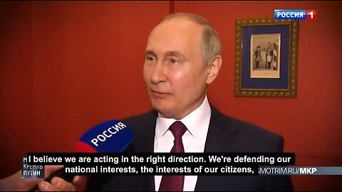 Putin Claims Ukraine/West Are Blocking Negotiations