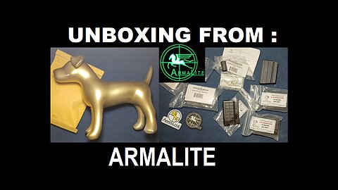 UNBOXING: ARMALITE. Carbine Bayonet Adapter Kit, M-15 Magazines, Patches !