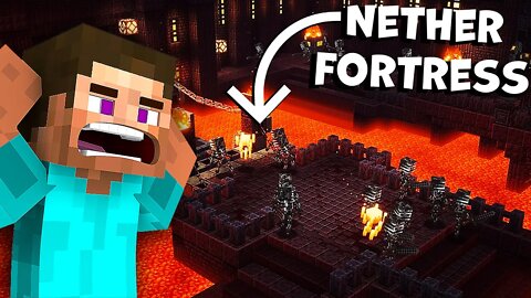 i Found A Nether Fortress In Minecraft | Minecraft - Part 4