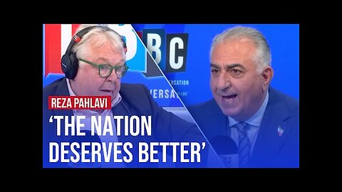 Prince of Iran says current regime 'don't care about the people' | LBC