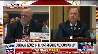 BREAKING: John Durham calls out Adam Schiff to his face regarding the Trump-Russia collusion hoax.