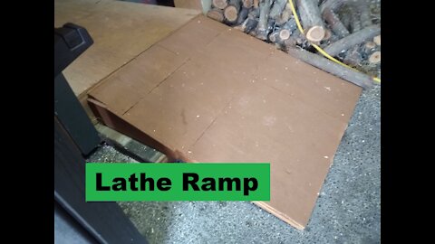 Woodturning - Lathe (Delta 46-460 With Casters) / Old Dog Ramp - Let's Figure This Out