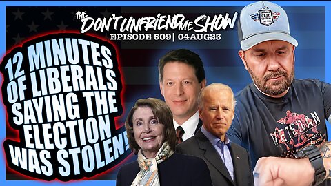 🚨12 minutes of Democrats claiming the election was stolen, with commentary.