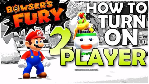 How to Play Multiplayer in Bowser's Fury (2-player local co-op)