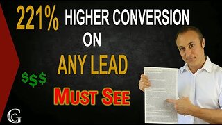 221% Higher Conversion On Any Lead