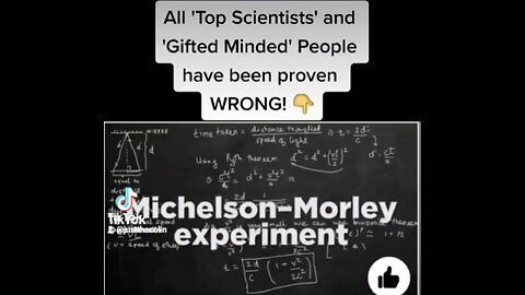 Michelson - Morley Experiment