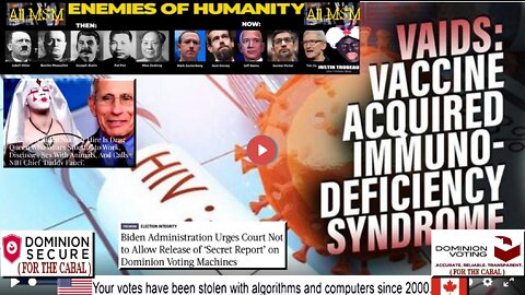 VAIDS: Vaccine Acquired Immunodeficiency Syndrome Infecting Vaxxed Worldwide