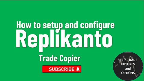 Replikanto (trade Copier) for Ninja Trader - Setup and Configuration`