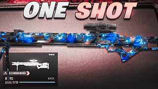 THE new *ONE SHOT* MORS SNIPER LOADOUT in WARZONE 🔥 (Best MORS Class Setup)