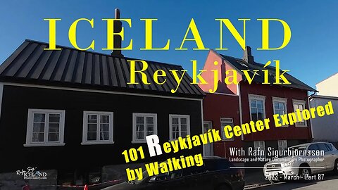 Iceland – 101 Reykjavík Center Explored by Walking │ Part 87