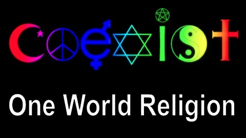 ''CoExist'' Means the Demonic One World Religion - JD Farag [mirrored]