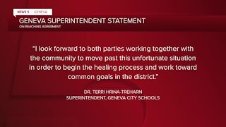 Geneva teachers end strike after agreement reached, no school for students Friday