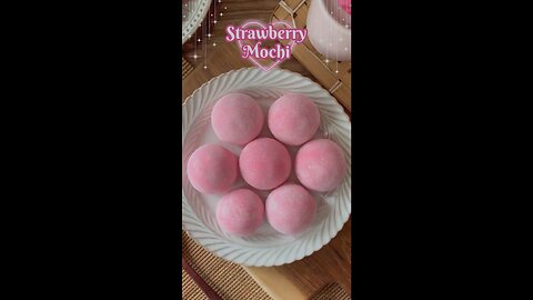 How to make Strawberry Mochi