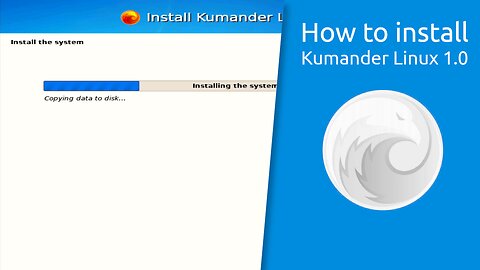 How to install Kumander Linux 1.0