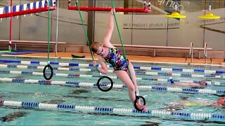 Olympic Pool Obstacle Course