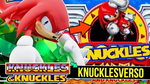 NOVO Jogo POTENTE do Knuckles - Knuckles Mania & Knuckles
