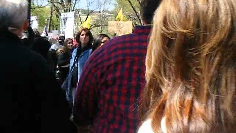 Michele Bachmann arrives at the AFP event.AVI