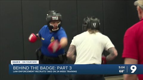 Behind the Badge: How TPD recruits train for suspects violently resisting arrest
