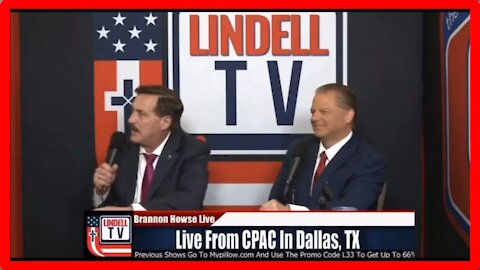 Mike Lindell Puts Fake News Reporter in His Place at CPAC Dallas - 2386