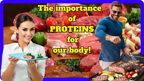 Protein - The importance of this nutrient for our body.