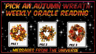 Pick A Card l Weekly Oracle Reading l Messages From The Universe l Timeless Reading