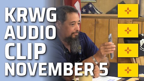 KRWG Audio Clip, November 5