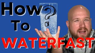 How to Waterfast, 21 day waterfast update, Fastest way to lose weight. Weight loss shortcut!?