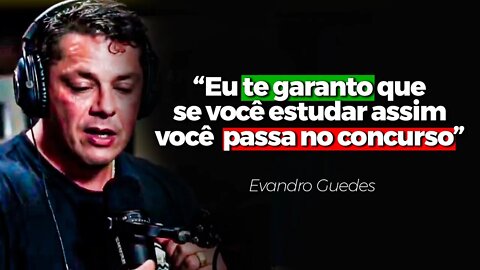 FAZENDO ISSO, QUALQUER UM PASSA EM CONCURSO PÚBLICO (EVANDRO GUEDES)